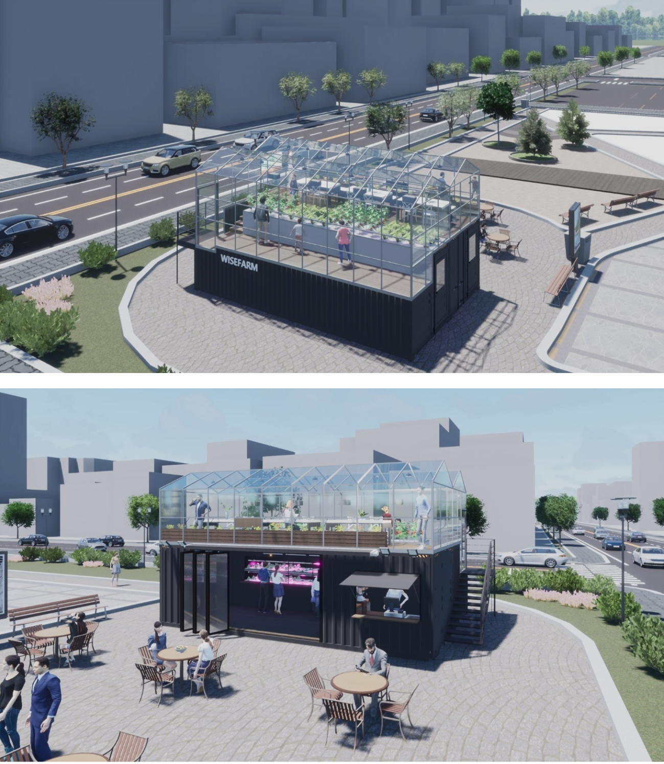 듀얼팜 - 복합형 도시 스마트팜 모듈